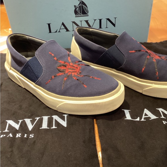 Lanvin Mens slip on spider sneaker - Picture 5 of 9